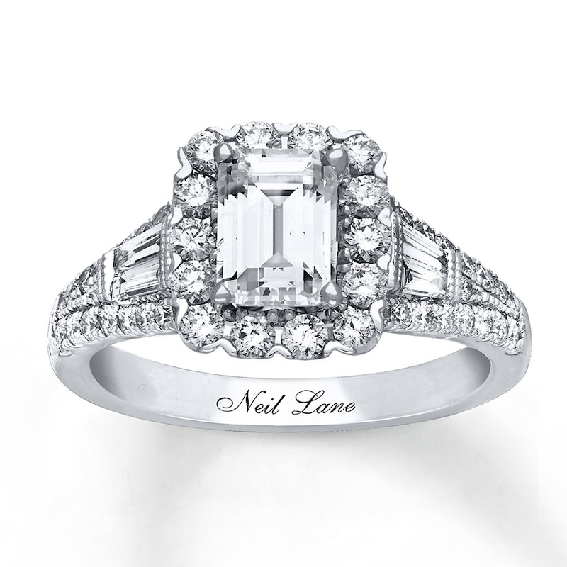 Main Image 1 of Neil Lane Engagement Ring 1-7/8 ct tw Diamonds 14K White Gold