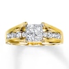 Thumbnail Image 0 of Diamond Engagement Ring 1-1/2 carats tw 14K Yellow Gold