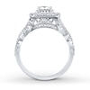 Thumbnail Image 2 of Neil Lane Engagement Ring 1-1/8 ct tw Diamonds 14K White Gold