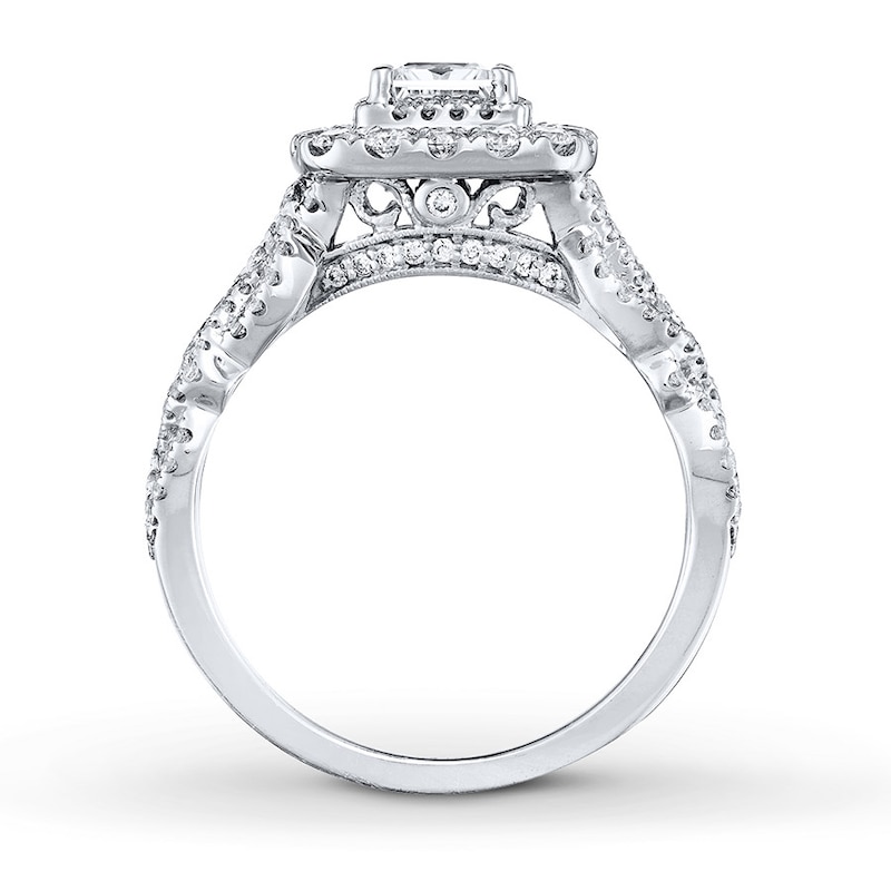 Neil Lane Engagement Ring 1-1/8 ct tw Diamonds 14K White Gold