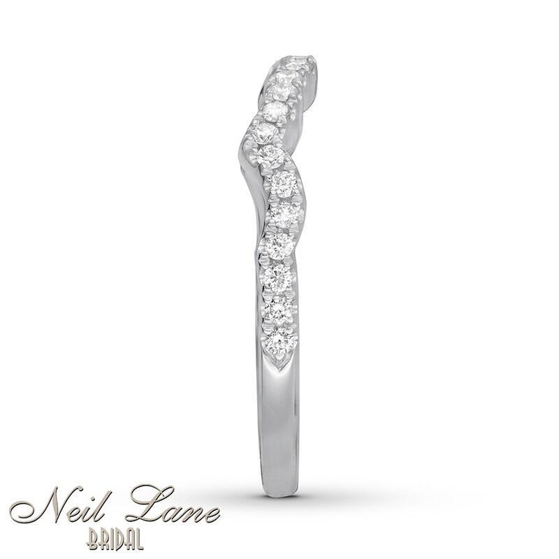 Neil Lane Wedding Band 1/4 ct tw Diamonds 14K White Gold