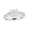 Thumbnail Image 0 of Diamond Engagement Ring 1 ct tw Round-cut 14K White Gold