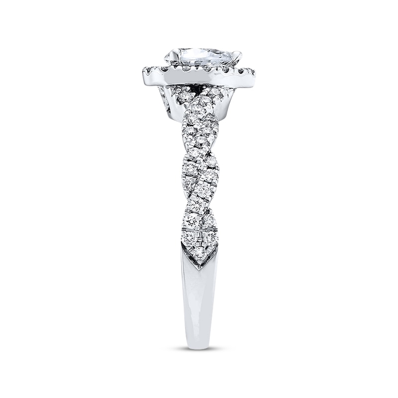 Main Image 2 of Neil Lane Engagement Ring 3/4 ct tw Diamonds 14K White Gold