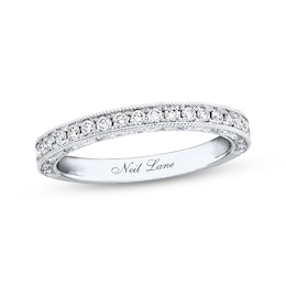Neil Lane Bridal Wedding Band 1/3 ct tw Diamonds 14K White Gold