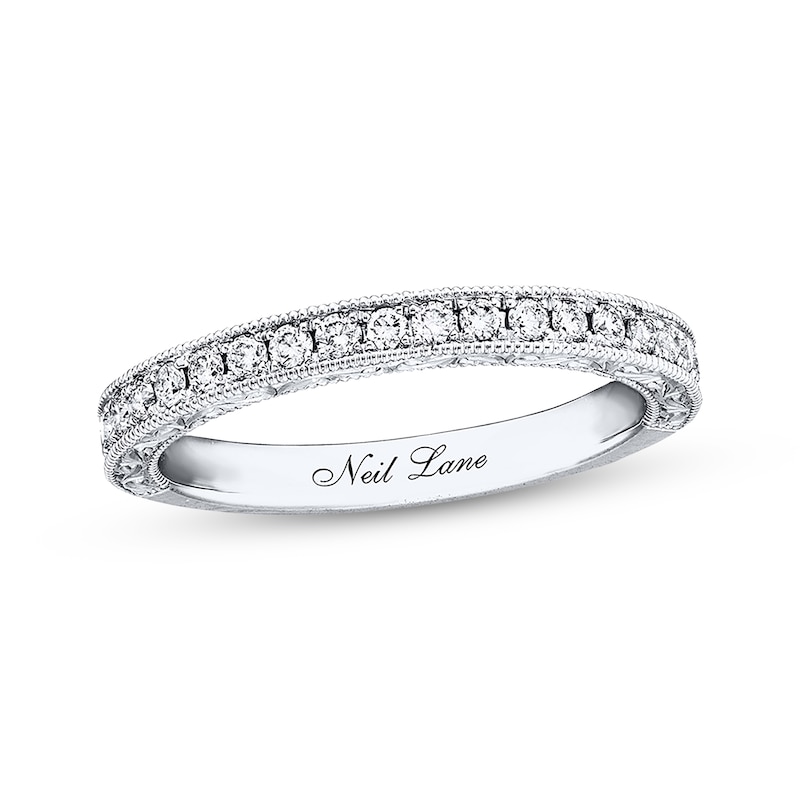 Main Image 1 of Neil Lane Bridal Wedding Band 1/3 ct tw Diamonds 14K White Gold