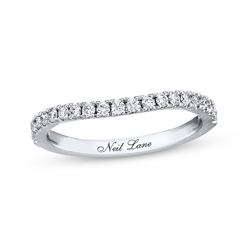 Neil Lane Wedding Band 1/3 ct tw Diamonds 14K White Gold