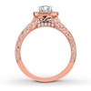 Thumbnail Image 5 of Neil Lane Round Diamond Engagement Ring 7/8 ct tw 14K Rose Gold