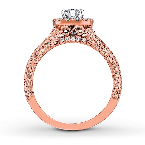 Neil Lane Engagement Ring 7/8 ct tw Diamonds 14K Rose Gold | Kay