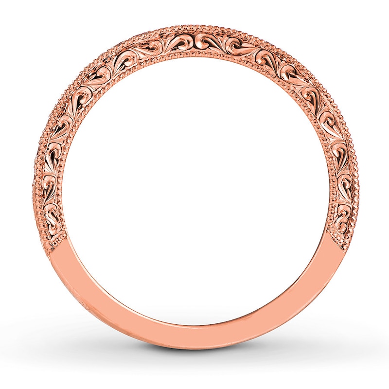 Main Image 8 of Neil Lane Wedding Band 1/4 ct tw Diamonds 14K Rose Gold