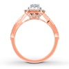 Thumbnail Image 5 of Neil Lane Round Diamond Engagement Ring 7/8 ct tw 14K Two-Tone Gold