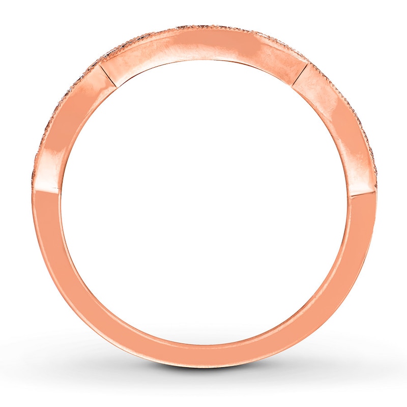 Neil Lane Wedding Band 1/8 ct tw Diamonds 14K Rose Gold