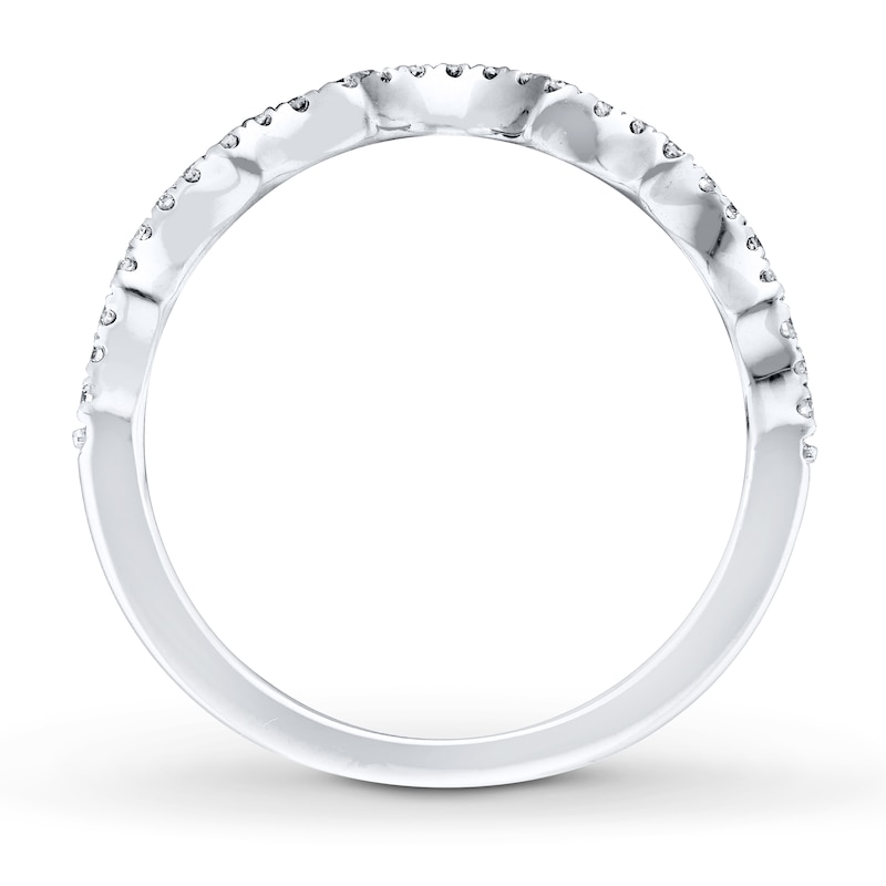 Main Image 2 of Neil Lane Wedding Band 1/6 ct tw Diamonds 14K White Gold
