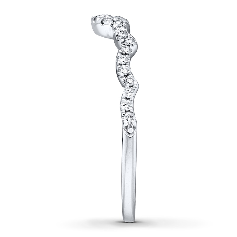 Main Image 3 of Neil Lane Wedding Band 1/6 ct tw Diamonds 14K White Gold