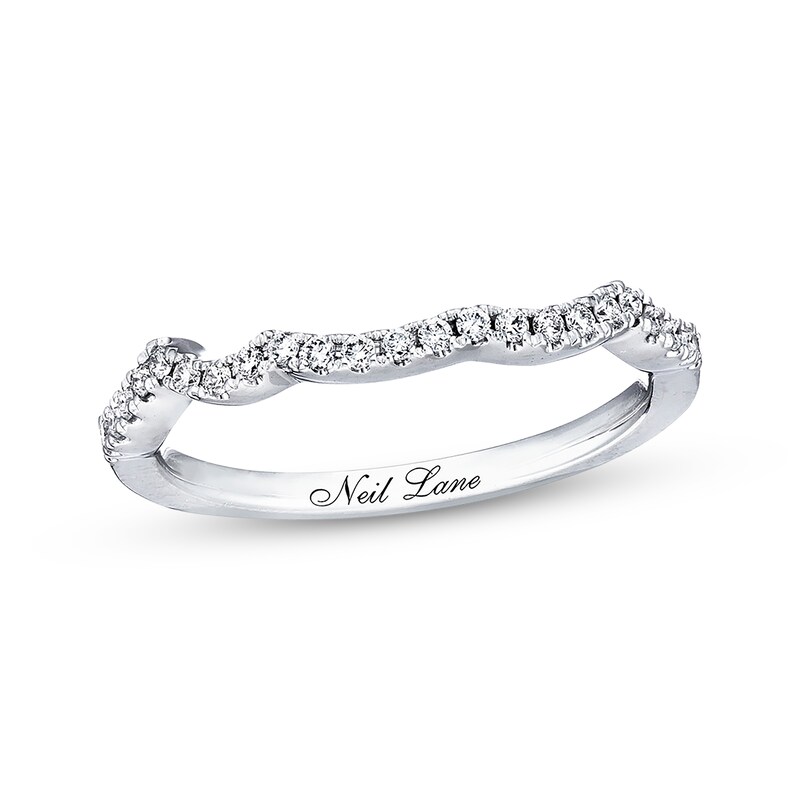 Main Image 1 of Neil Lane Diamond Wedding Band 1/6 ct tw 14K White Gold