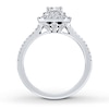 Thumbnail Image 5 of Neil Lane Radiant-cut Diamond Engagement Ring 7/8 ct tw 14K White Gold