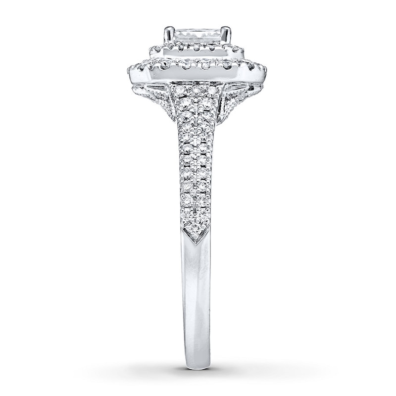 Neil Lane Radiant-cut Diamond Engagement Ring 7/8 ct tw 14K White Gold