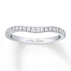 Thumbnail Image 7 of Neil Lane Wedding Band 1/4 ct tw Diamonds 14K White Gold