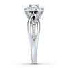 Neil Lane Princess-cut Diamond Engagement Ring 5/8 ct tw 14K White Gold