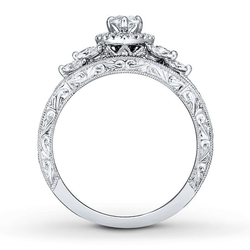 Neil Lane Bridal Set 1-1/2 ct tw Diamonds 14K White Gold