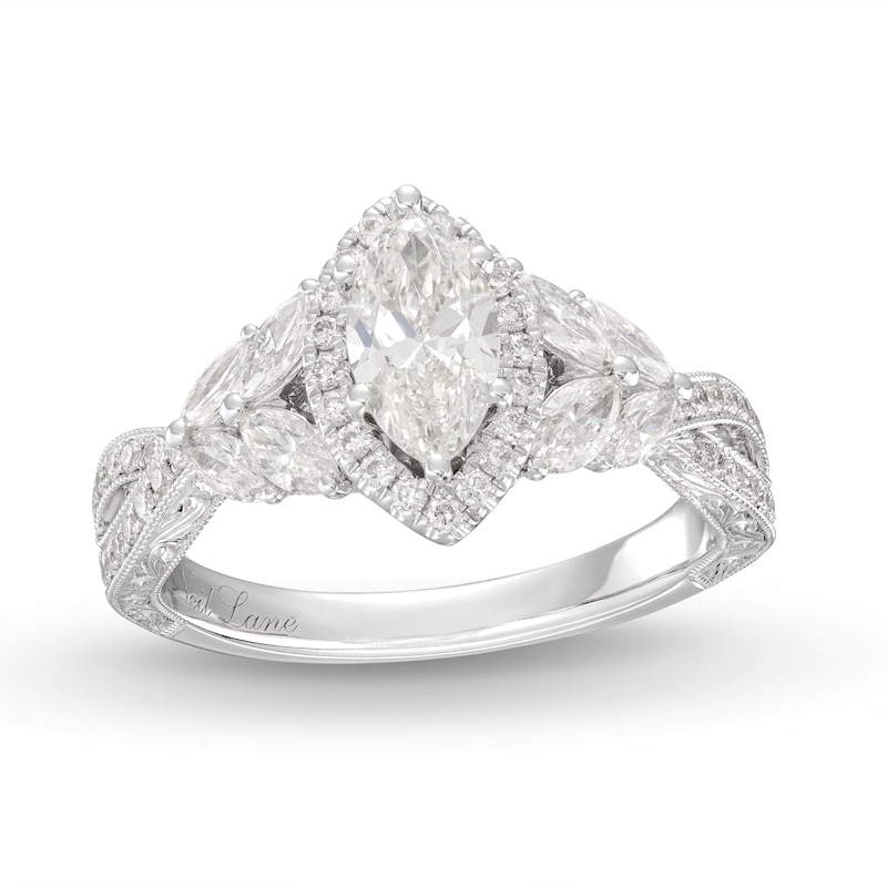 Neil Lane Diamond Engagement Ring 1-3/8 ct tw 14K White Gold