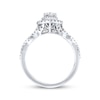 Neil Lane Bridal Ring 7/8 ct tw Pear-Shaped Diamonds 14K White Gold