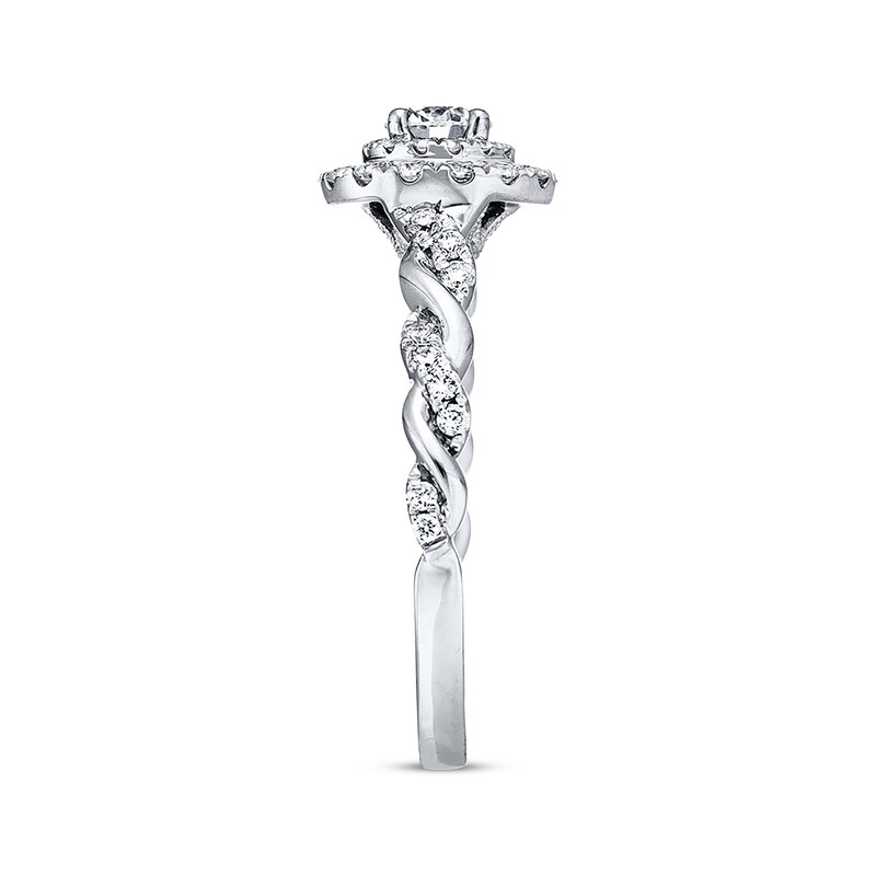 Neil Lane Engagement Ring 3/4 ct tw Diamonds 14K White Gold