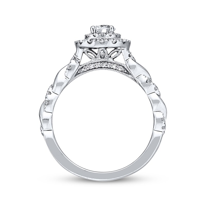 Neil Lane Engagement Ring 3/4 ct tw Diamonds 14K White Gold