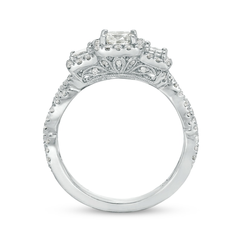 Main Image 4 of Neil Lane Engagement Ring 1-1/8 ct tw Diamonds 14K White Gold