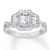 Thumbnail Image 0 of Neil Lane Diamond Engagement Ring 1-1/2 ct tw Diamonds 14K White Gold