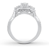 Thumbnail Image 2 of Neil Lane Diamond Engagement Ring 1-1/2 ct tw Diamonds 14K White Gold