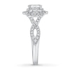 Thumbnail Image 3 of Neil Lane Diamond Engagement Ring 1-1/2 ct tw Diamonds 14K White Gold