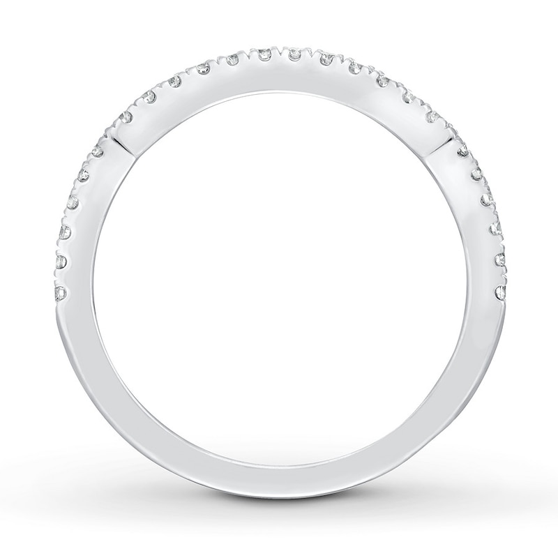 Main Image 2 of Neil Lane Diamond Wedding Band 1/4 ct tw Diamonds 14K White Gold