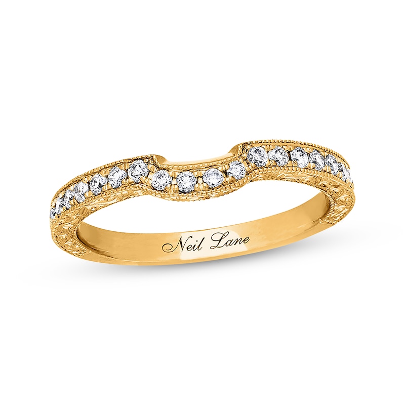 Neil Lane Wedding Band 1/3 ct tw Diamonds 14K Yellow Gold