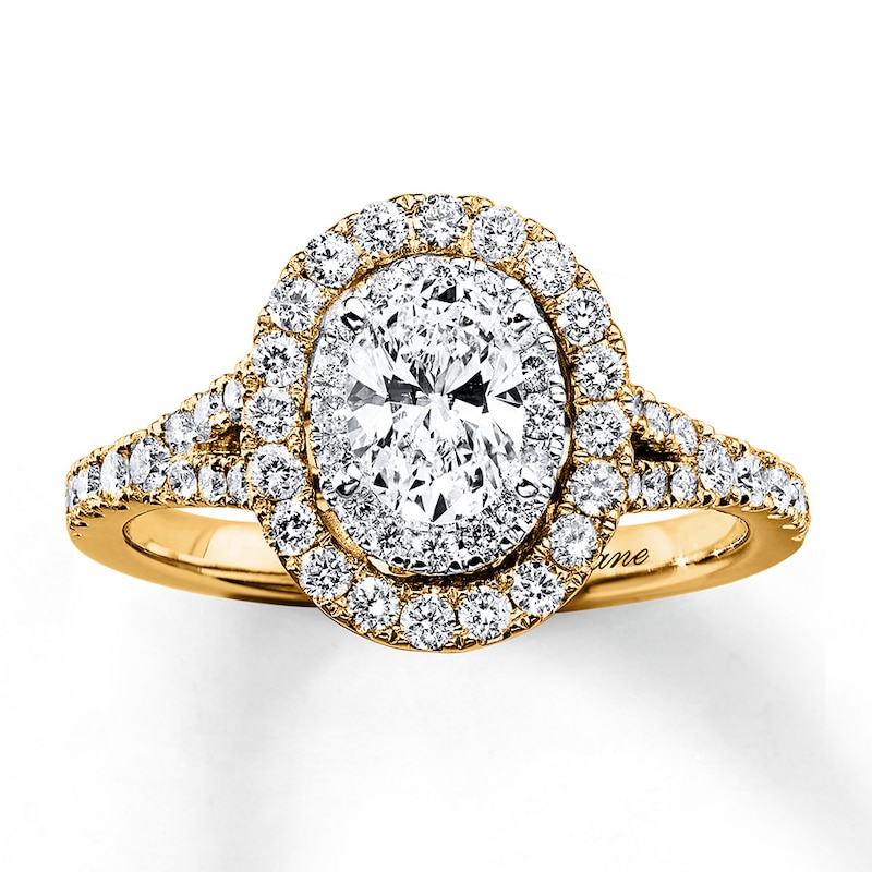 Neil Lane Engagement Ring 1 ct tw Diamonds 14K Two-Tone Gold