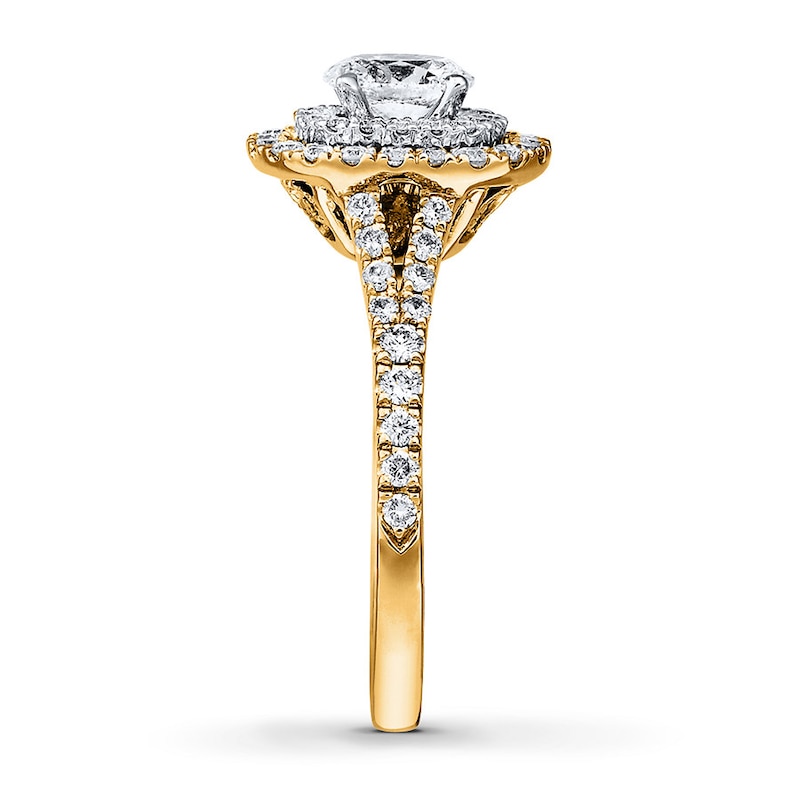 Neil Lane Engagement Ring 1 ct tw Diamonds 14K Two-Tone Gold