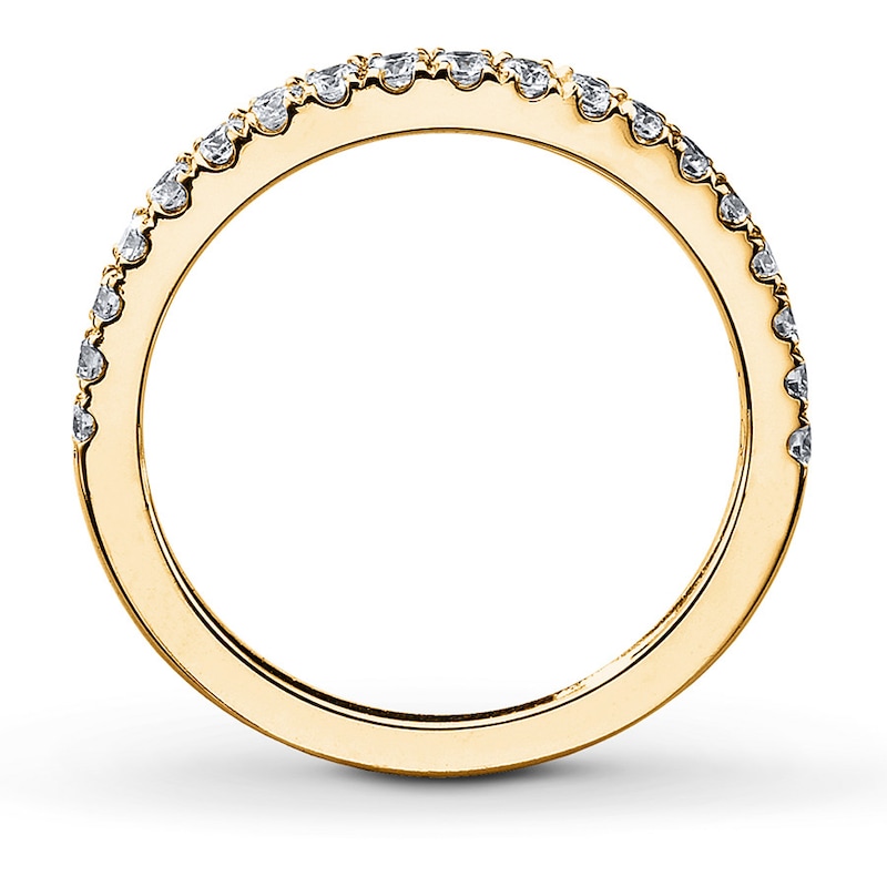Main Image 8 of Neil Lane Wedding Band 3/8 ct tw Diamonds 14K Yellow Gold