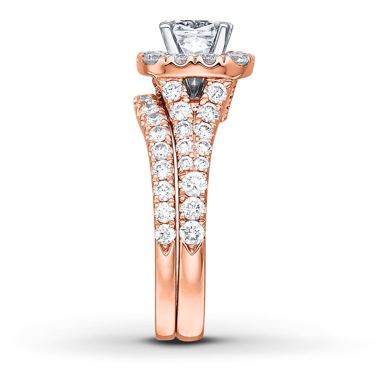 Neil Lane Bridal Set 2-1/2 ct tw Diamonds 14K Rose Gold