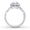 Neil Lane Diamond Bridal Set 2-3/8 ct tw Pear & Round-cut 14K White Gold