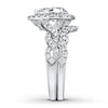 Thumbnail Image 3 of Neil Lane Diamond Bridal Set 2-3/8 ct tw Pear & Round-cut 14K White Gold