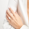 Thumbnail Image 3 of Neil Lane Diamond Engagement Ring 2-1/8 ct tw Pear & Round-cut 14K White Gold