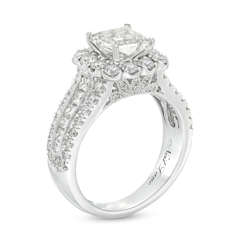 Main Image 2 of Neil Lane Princess-cut Diamond Engagement Ring 3 ct tw 14K White Gold