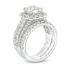Thumbnail Image 5 of Neil Lane Princess-cut Diamond Engagement Ring 3 ct tw 14K White Gold