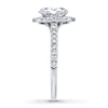 Thumbnail Image 3 of Neil Lane Oval-Shaped Diamond Engagement Ring 2-1/8 ct tw 14K White Gold
