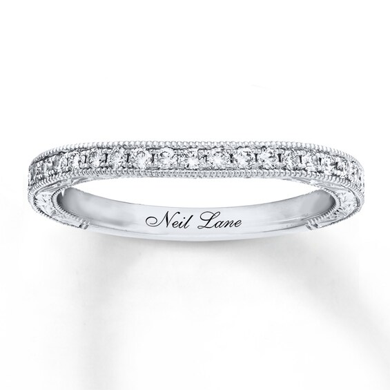Neil Lane Diamond Wedding Band 1/4 ct tw 14K White Gold
