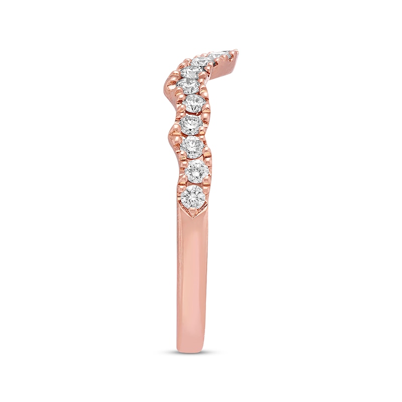 Main Image 10 of Neil Lane Diamond Wedding Band 1/3 ct tw 14K Rose Gold