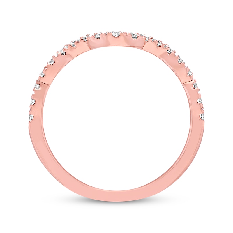 Main Image 11 of Neil Lane Diamond Wedding Band 1/3 ct tw 14K Rose Gold