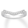 Thumbnail Image 0 of Diamond Wedding Band 1/5 ct tw Round-cut 10K White Gold