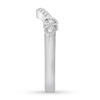 Thumbnail Image 2 of Diamond Wedding Band 1/5 ct tw Round-cut 10K White Gold