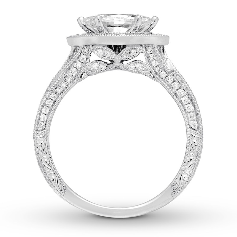 Main Image 2 of Neil Lane Maquise Diamond Engagement Ring 1-1/8 ct tw 14K White Gold
