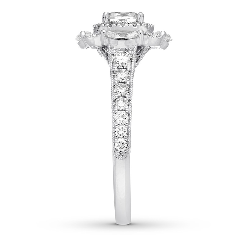 Neil Lane Cushion-cut Diamond Engagement Ring 1-5/8 ct tw 14K White Gold